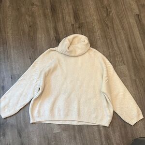 Cozy Cream Turtleneck Sweater